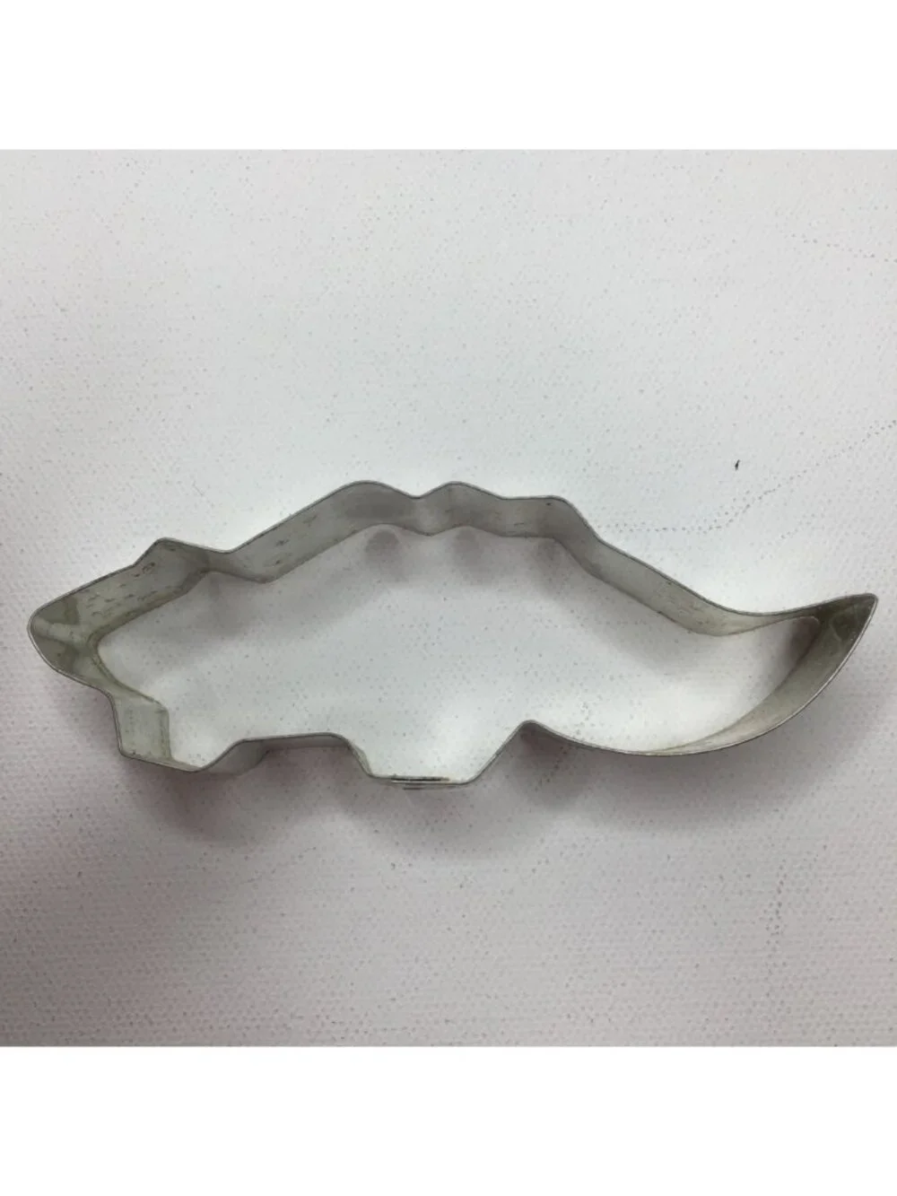 Set Of 6 Dinosaur & Dolphin Metal Cookie Cutters For Baking & Crafts